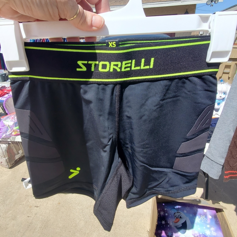 NWOT Storelli Goalkeeper slide shorts